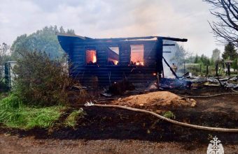 На пожаре в Тверской области погиб человек погиб