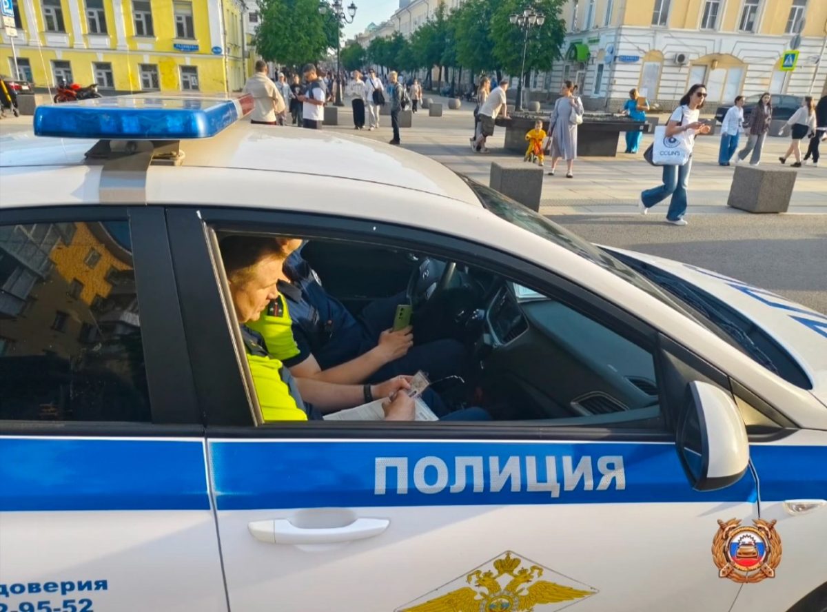 В центре Твери остановили 17-летнего водителя квадроцикла с закрытыми номерами