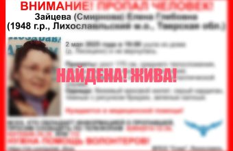 В Тверской области завершились поиски пожилой женщины в зелёных калошах