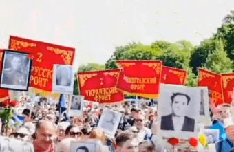 Жителям Германии ничто не помешало провести "Бессмертный полк" 9 мая