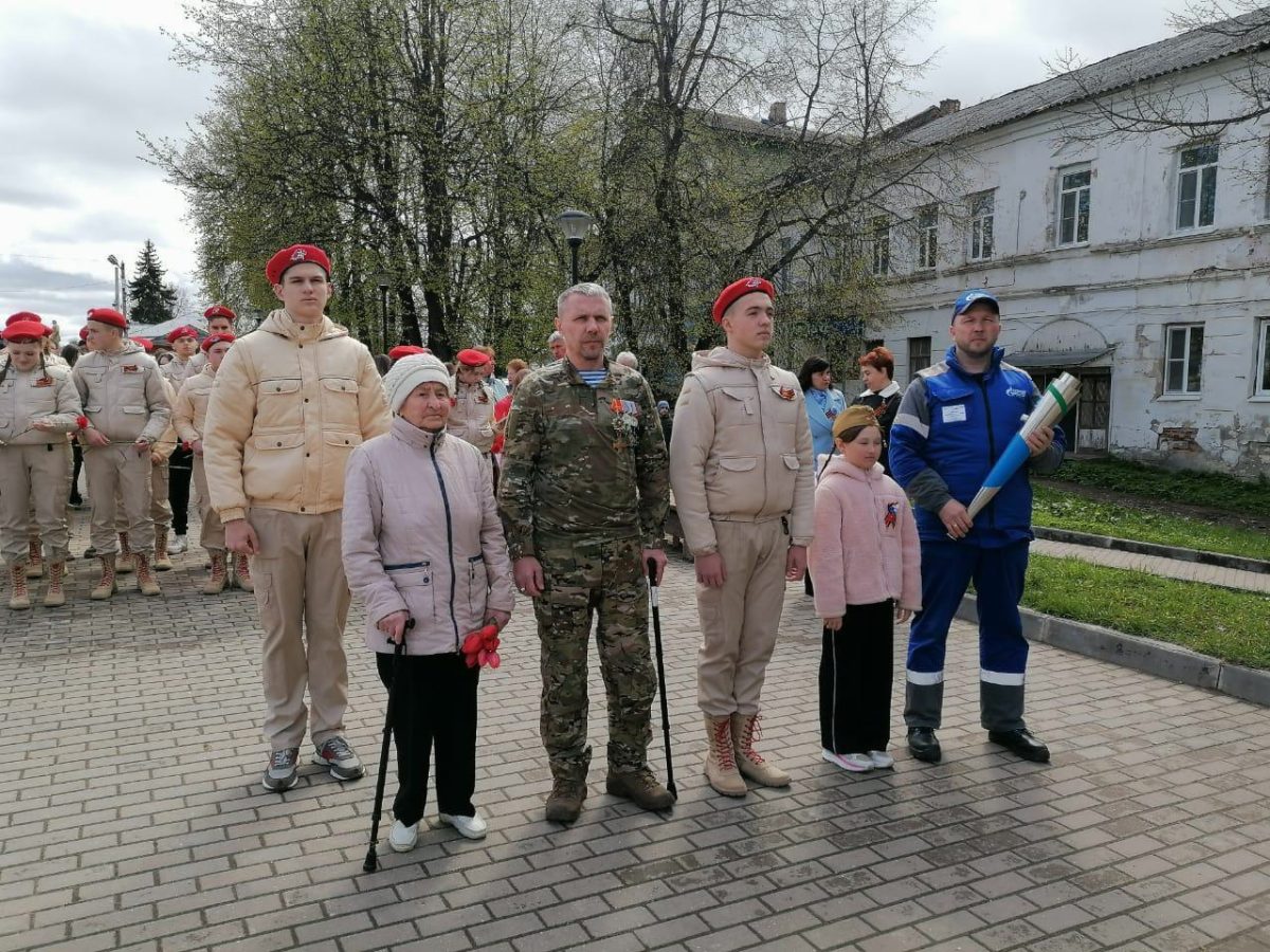 Торжественная церемония зажигания Вечного огня состоялась в Тверской области