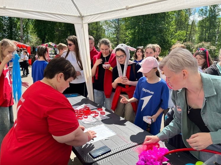 В День защиты детей в Оленино прошла встреча Актива Первых