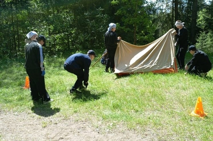Андреапольские школьники приняли участие в туристическом слете