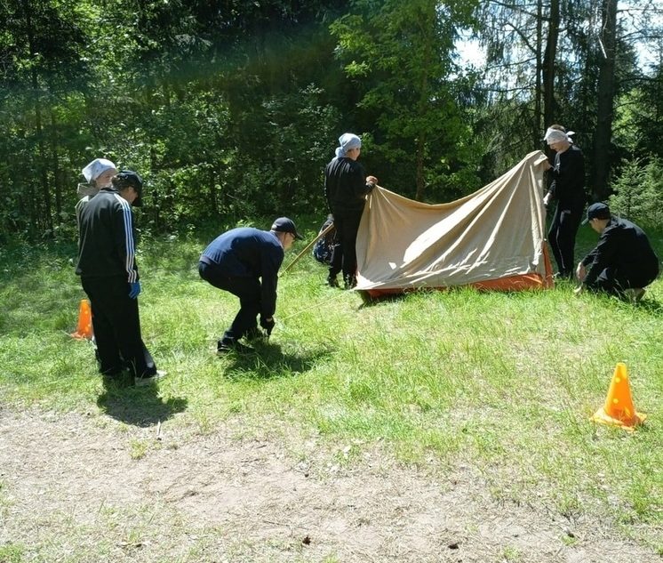 Андреапольские школьники приняли участие в туристическом слете