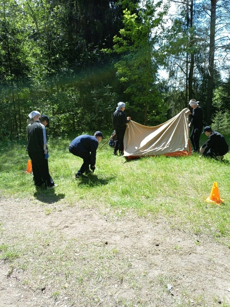Андреапольские школьники приняли участие в туристическом слете