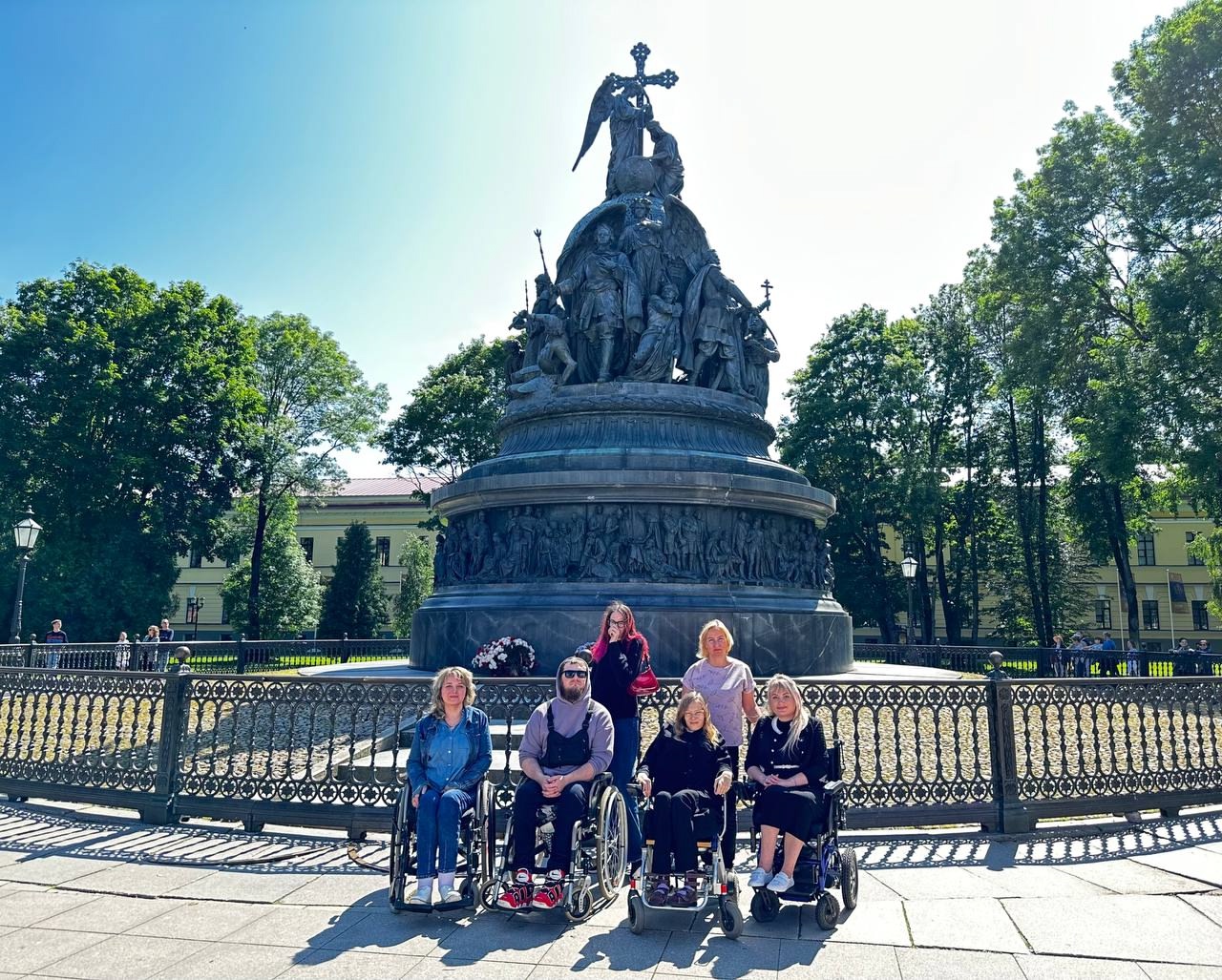 Новгородский Кремль вдохновил участников проекта «Единая страна — доступная среда»