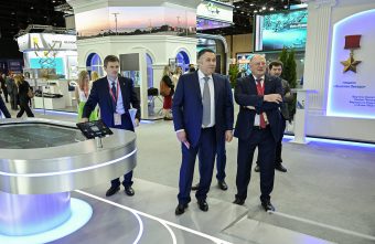 Делегация Тверской области принимает участие в деловой программе ПМЭФ-2025