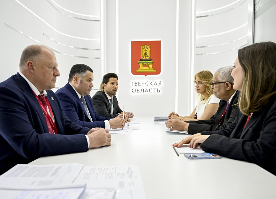 Губернатор Тверской области и генеральный директор корпорации «Galactica travels inc» рассмотрели возможности въездного туризма в Верхневолжье