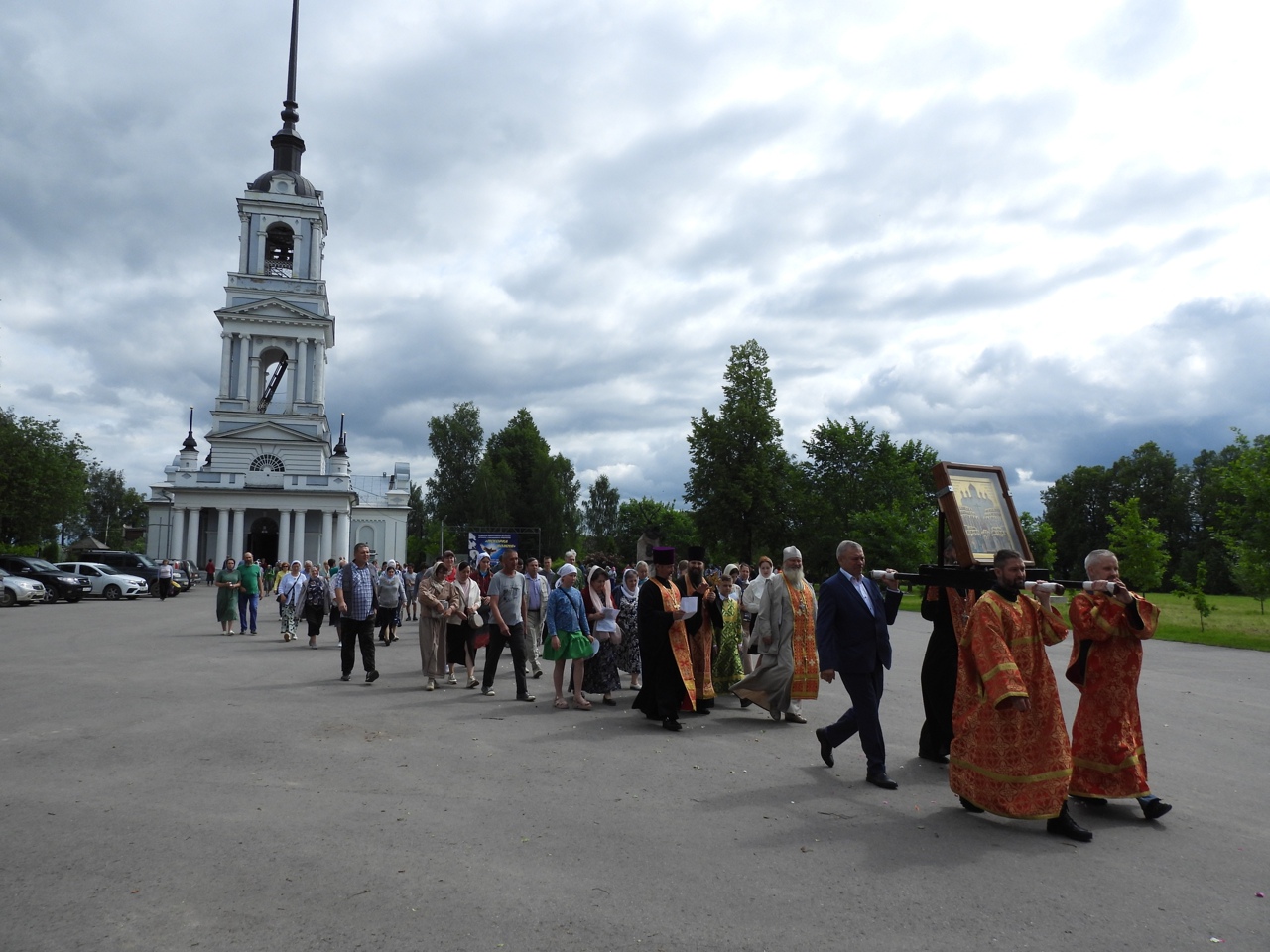 XXVI Большой Волжский крестный ход завершился в Калязине