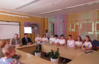 В Кушалинской школе состоялось открытие медиацентра