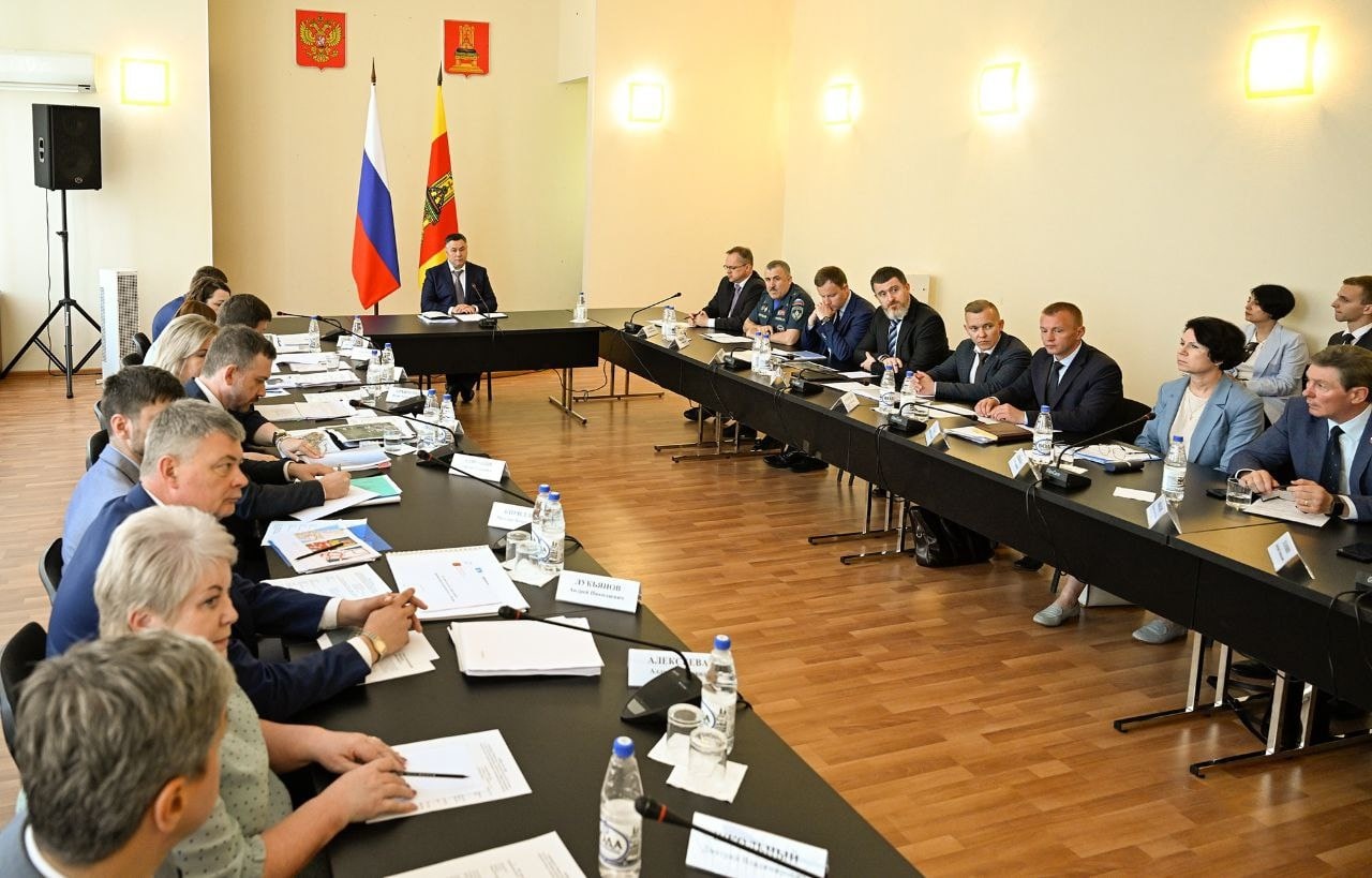 Современная городская среда и новые рабочие места: Игорь Руденя провел совещания о развитии Кимрского округа