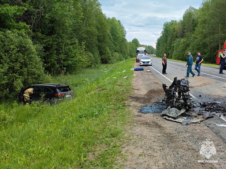 На трассе в Тверской области погиб водитель легкового автомобиля