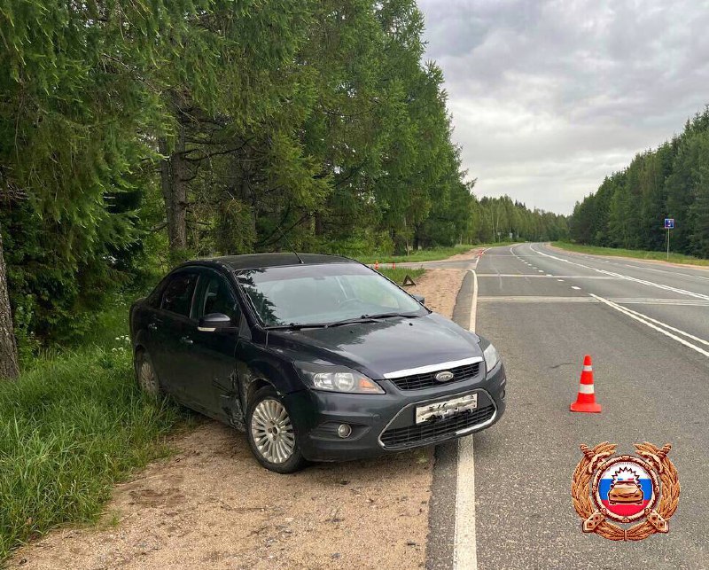 Две легковушки и дерево: водитель "Опеля" пострадал в ДТП в Тверской области