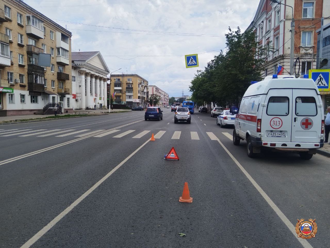 9-летнего мальчика доставили в больницу после ДТП в Твери