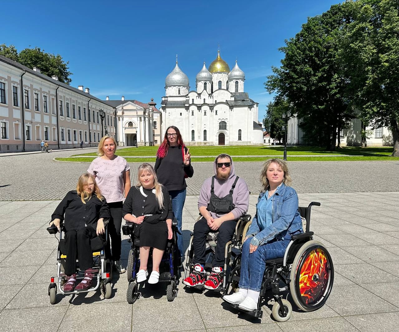 Новгородский Кремль вдохновил участников проекта «Единая страна — доступная среда»