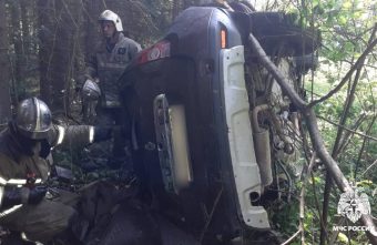 Два легковых автомобиля столкнулись в Тверской области