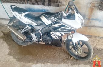 В Тверской области сотрудники полиции задержали подозреваемого в краже мотоцикла мотоцикл