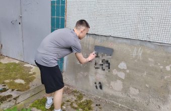 Жители Тверской области закрасили на стенах всю рекламу запрещенных веществ рсо