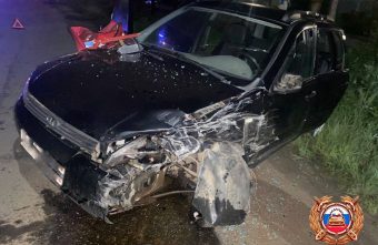 В Тверской области столкнулись «Киа» и «Лада Калина» столкнулись