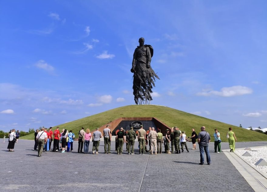 Ржев встретил участников бронепробега «Дорога Мужества»