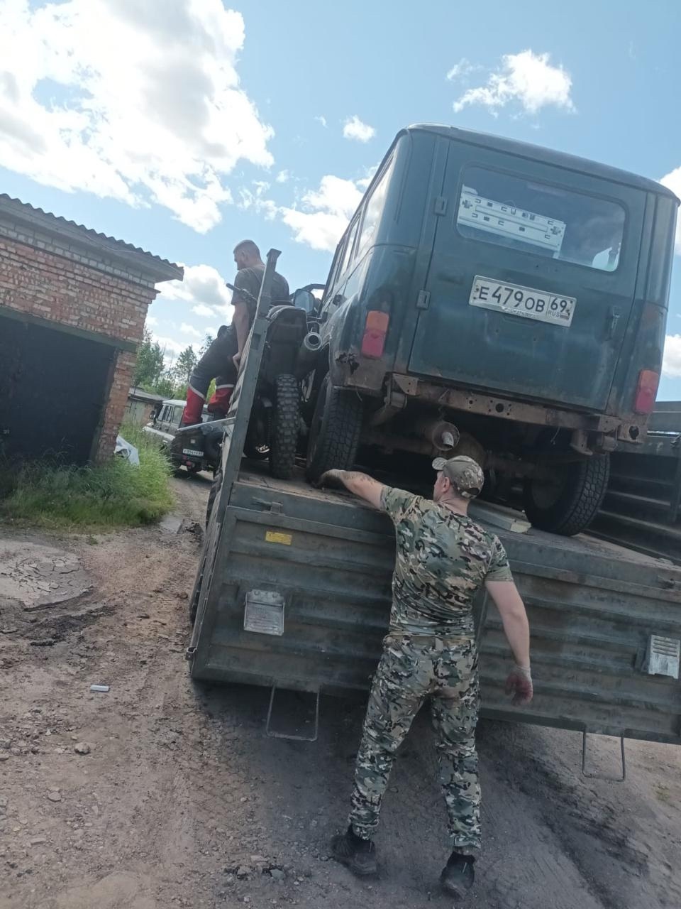 В Тверской области восстановили боевой квадроцикл из зоны СВО