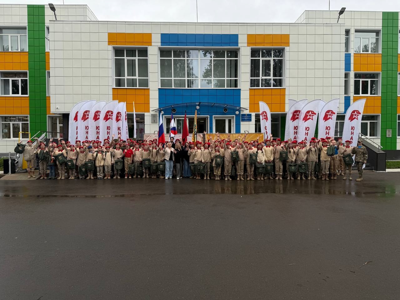 «Юный защитник Отечества»: юнармейцы собрались в палаточном лагере под Тверью