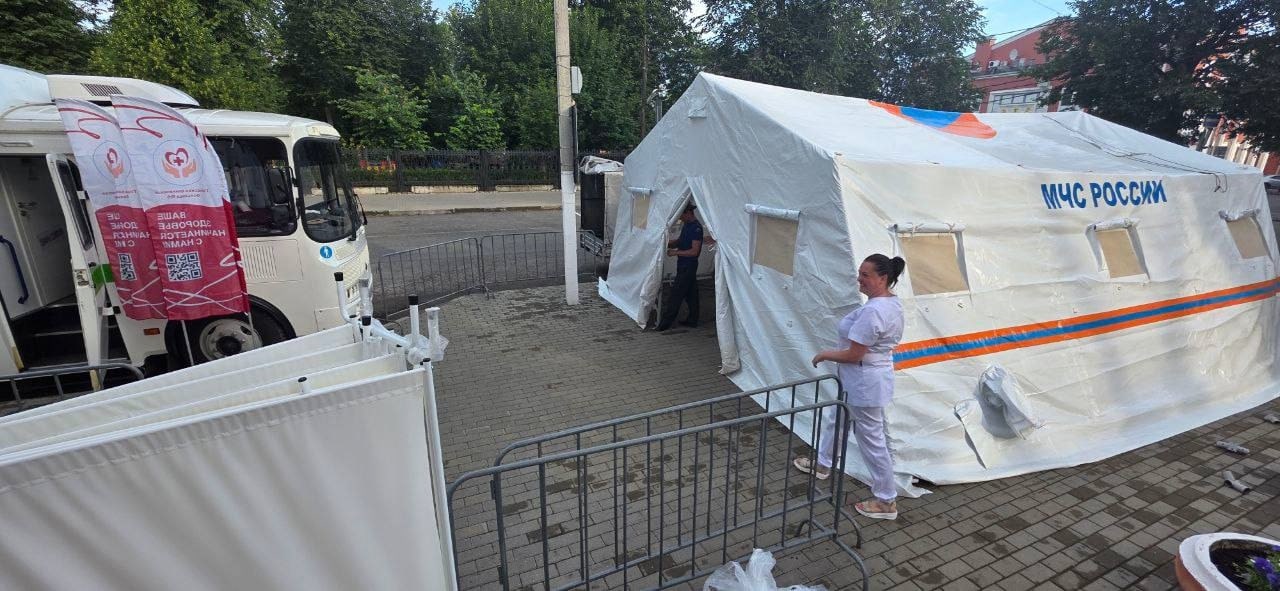 Для диспансеризации жителей Тверской области активно задействуют мобильные медицинские комплексы