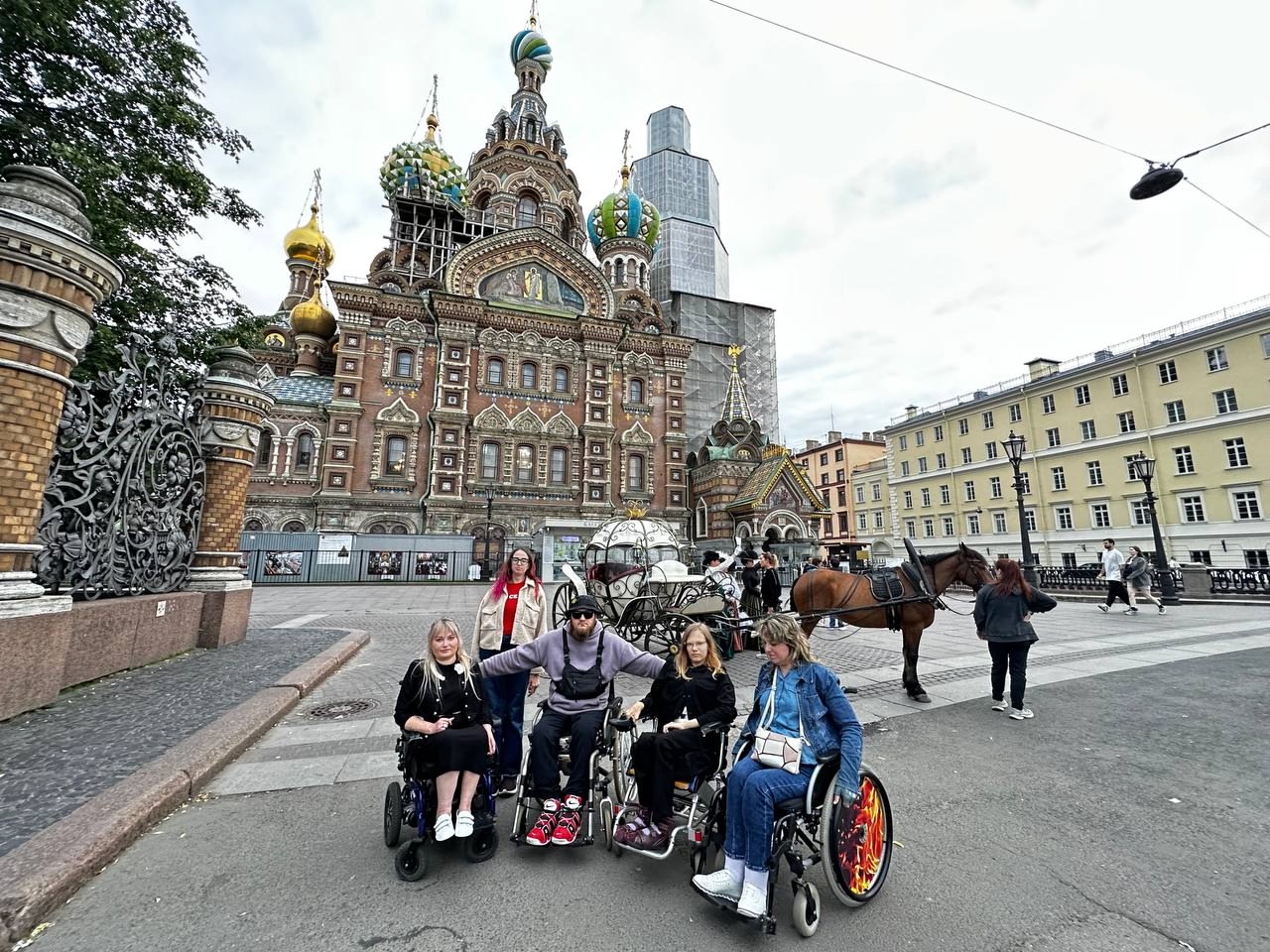 Участники проекта «Единая страна – доступная среда» побывали в Санкт-Петербурге