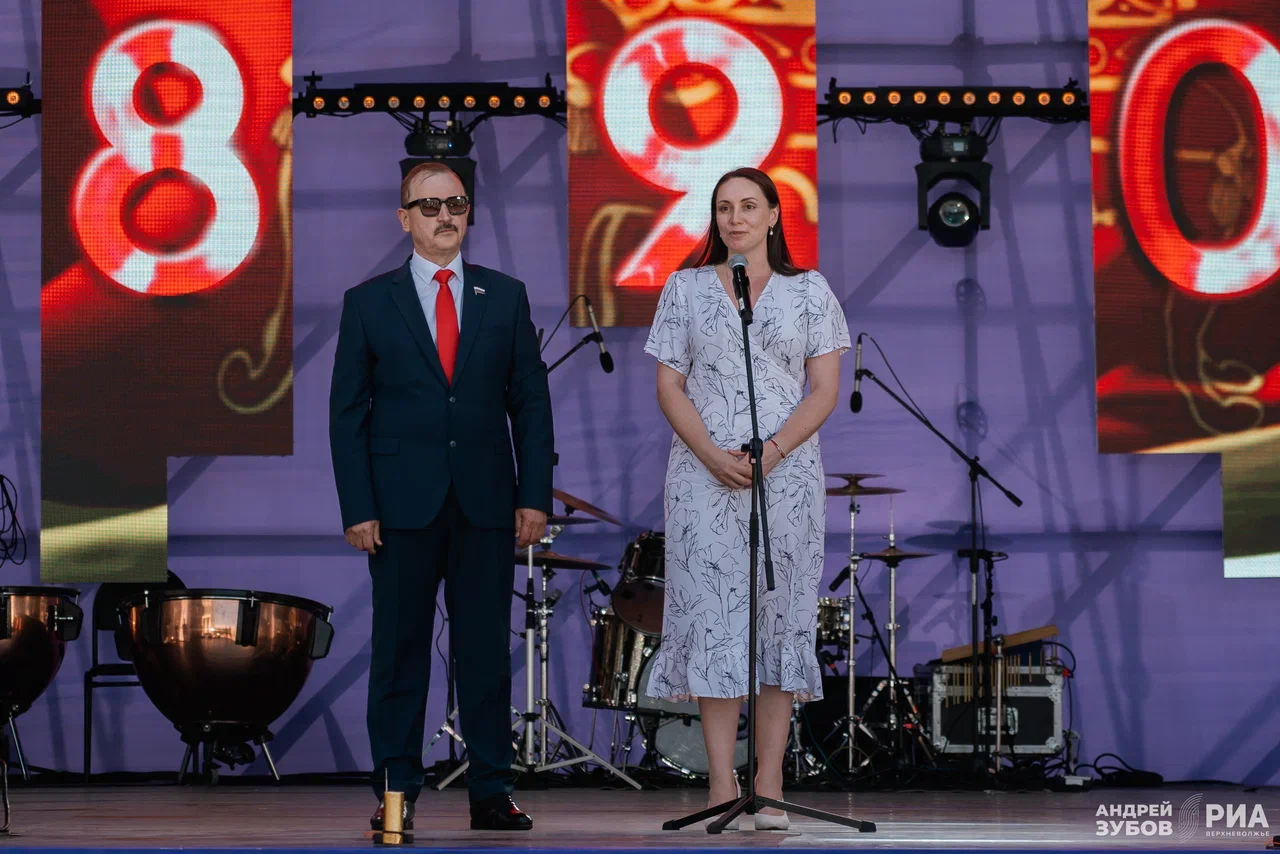 Депутат Госдумы Юлия Саранова поздравила жителей Твери с Днем города