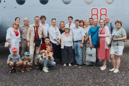 Музей вертолетов в Тверской области посетила дочь выдающегося авиаконструктора авиаконструктора