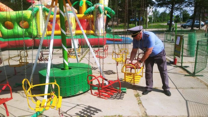 В Тверской области контролируют безопасность аттракционов