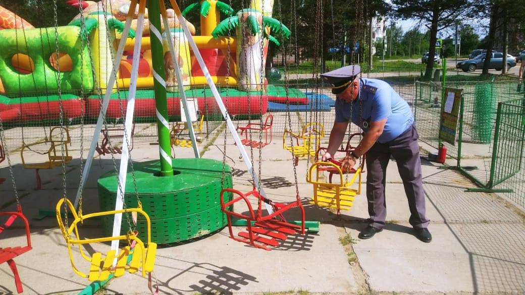 В Тверской области контролируют безопасность аттракционов