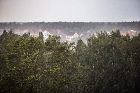 В ближайшие два часа в Тверской области ожидается гроза, град и усиление ветра грозе