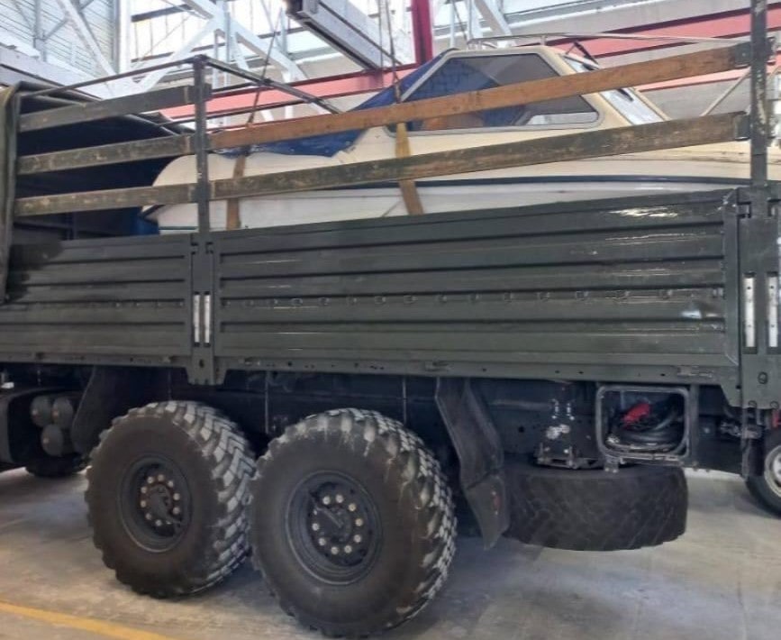 Катер и гуманитарную помощь отправили из Тверской области в зону проведения СВО