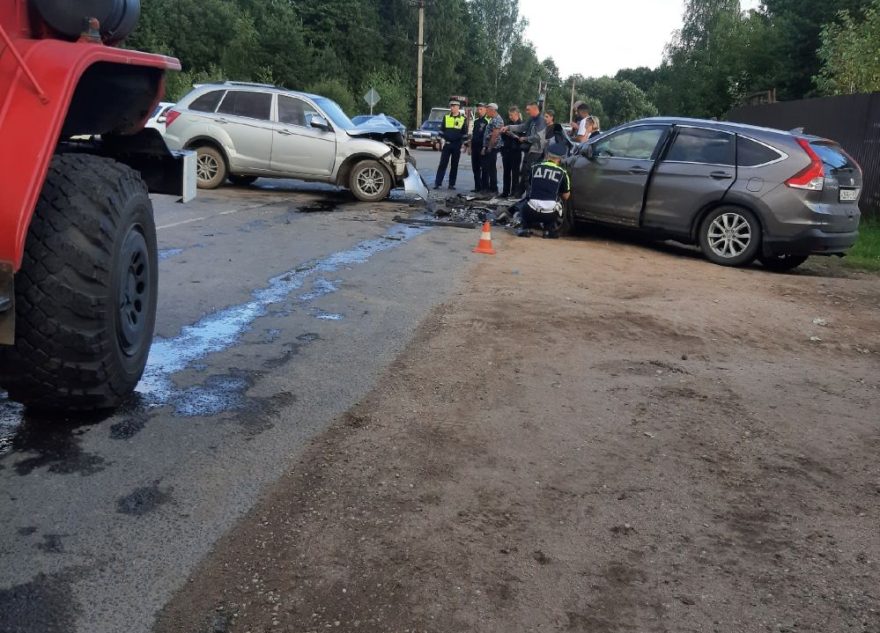 В результате ДТП в Тверской области пострадало несколько человек В результате ДТП в Тверской области пострадало несколько человек