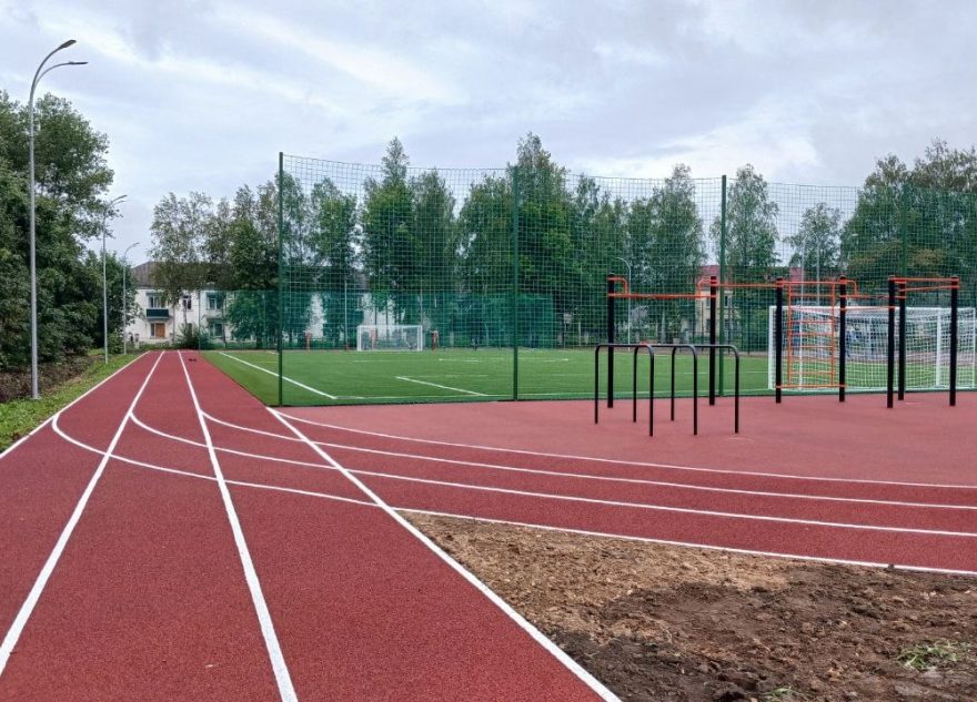 В Тверской области открыли новый школьный стадион