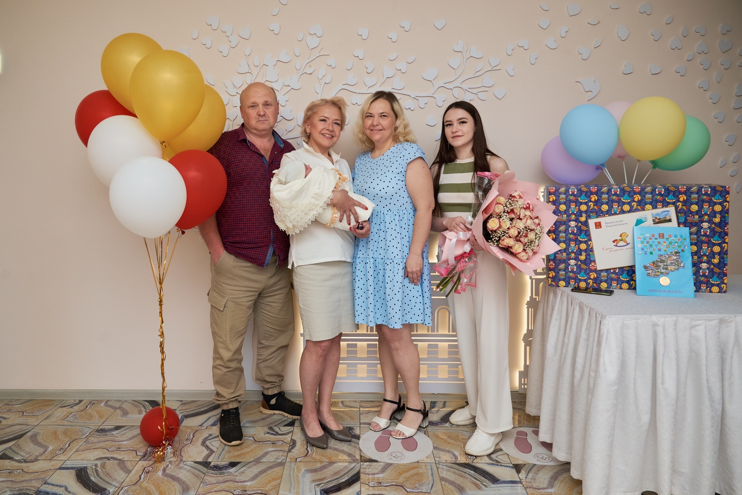 Больше 50 тысяч подарков для для новорожденных вручили семьям Тверской области