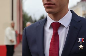 В Тверской области побывал Герой России с позывным «Струна» Герой