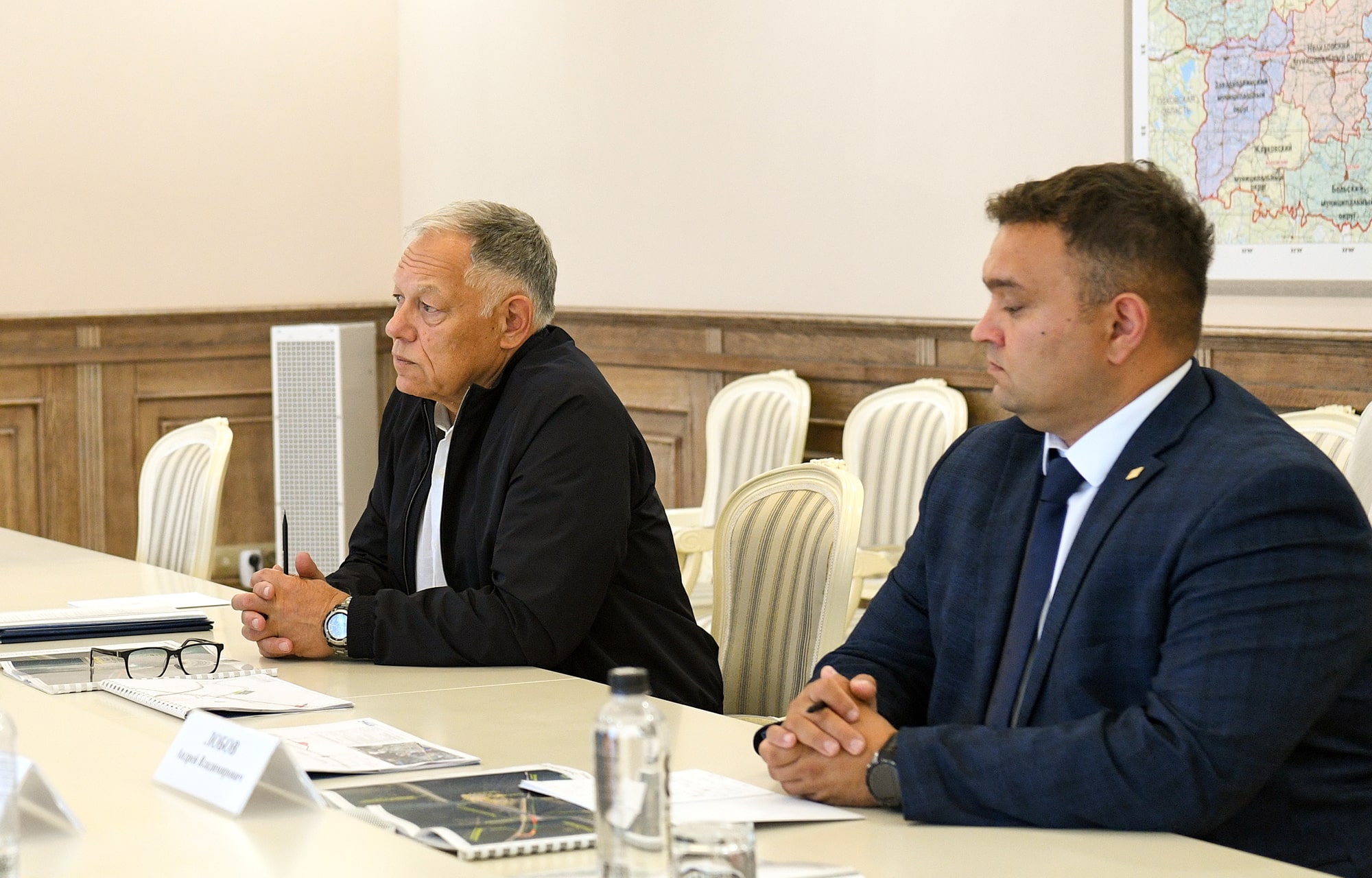 Игорь Руденя обсудил с Вячеславом Петушенко новые транспортные развязки на М-11 в Тверской области