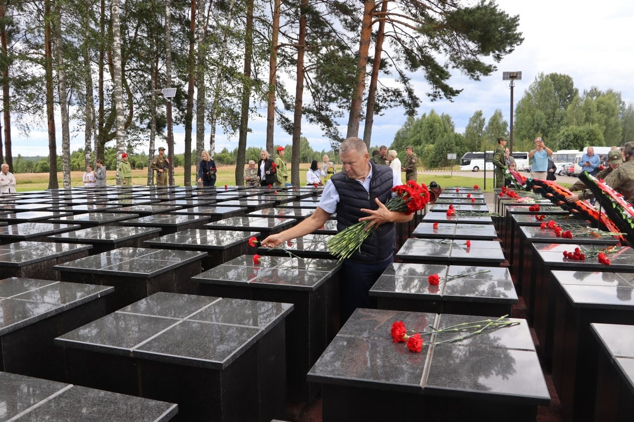 В Тверской области перезахоронили останки больше 600 бойцов