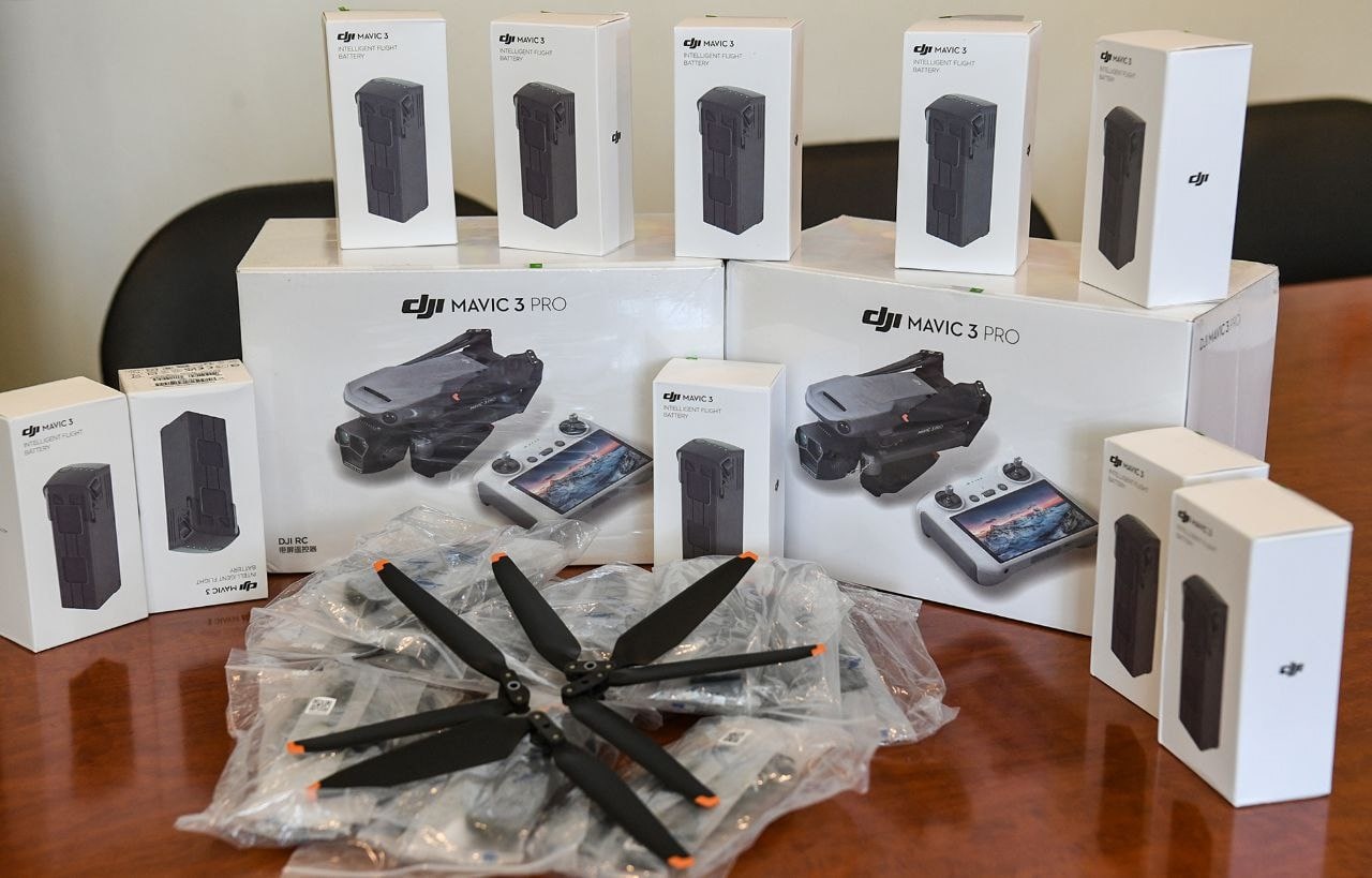 Из Тверской области в зону проведения СВО доставили партию квадрокоптеров