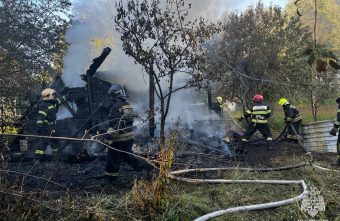 На пожаре в Тверской области пострадал человек На пожаре в Тверской области пострадал человек