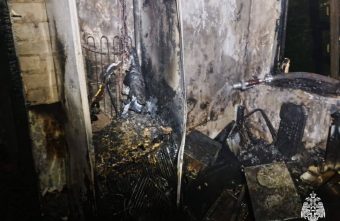 В посёлке под Тверью сгорела квартира квартира