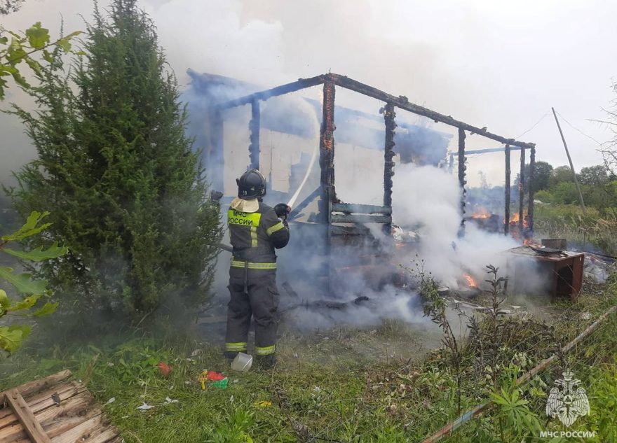 Маленький мальчик погиб на пожаре в Тверской области гибели