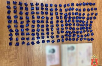 194 свёртка с метадоном нашли у задержанного в Твери закладчика метадоном