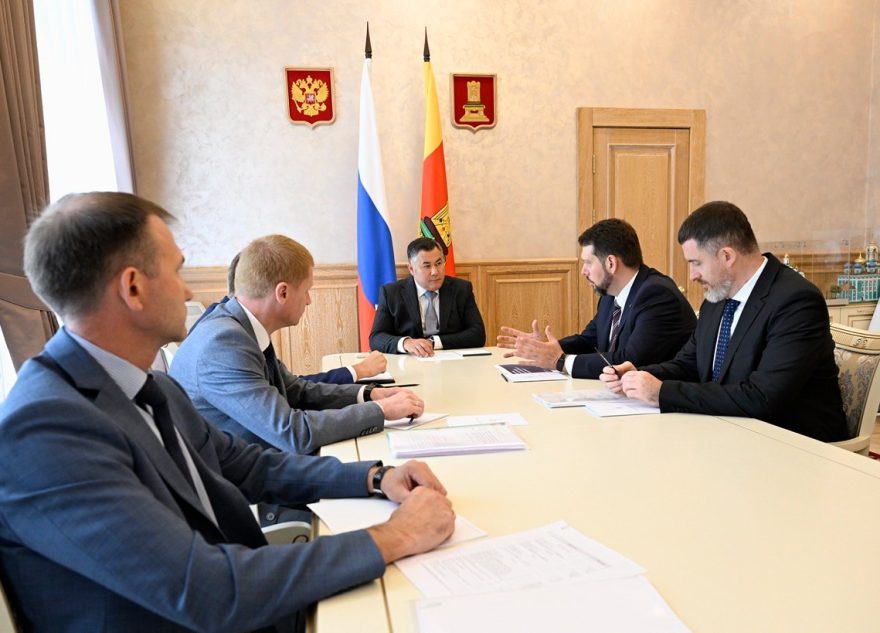 Игорь Руденя провел встречу с Юрием Плясуновым