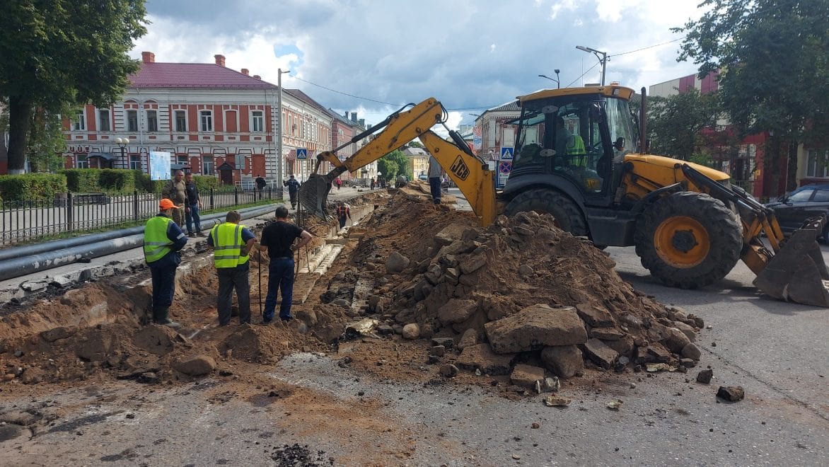 В городе Бологое начались работы по модернизации системы теплоснабжения