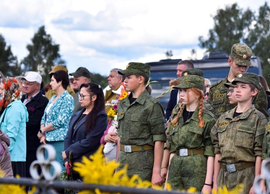 В Тверской области перезахоронили останки бойцов, павших в годы Великой Отечественной войны