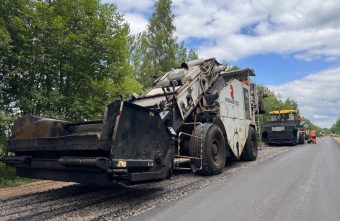 В Тверской области ремонтируют подъезд к Лихославлю