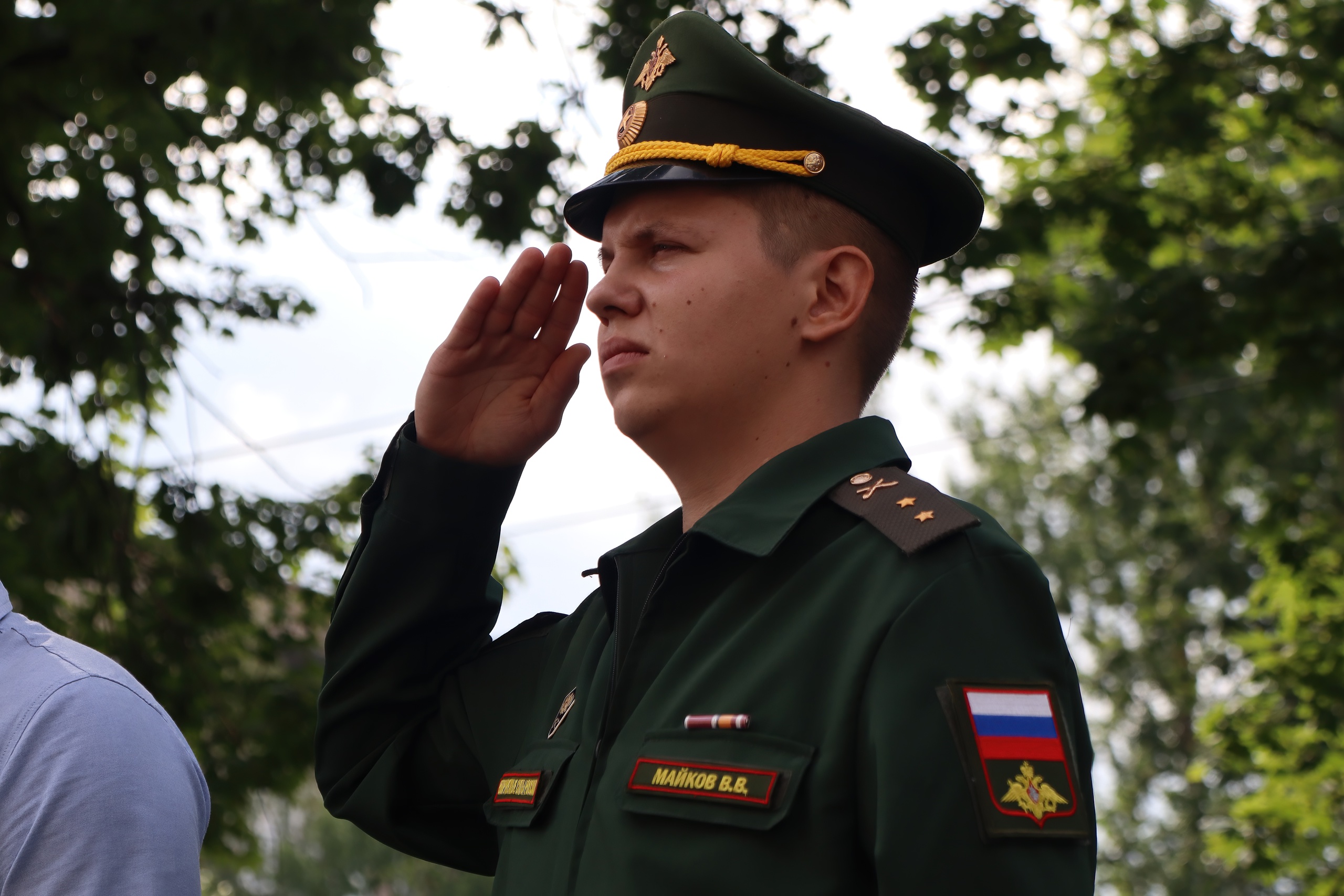 В Тверской области открыли мемориальную доску памяти Дмитрия Скворцова